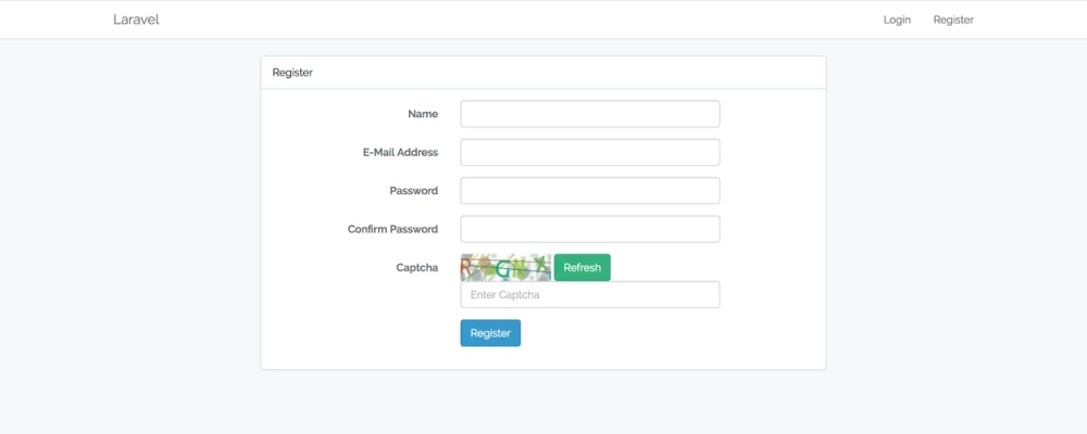 How to add Captcha to the Laravel 5.5 Registration Process